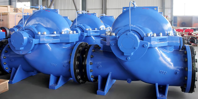 单级双吸中开式离心泵